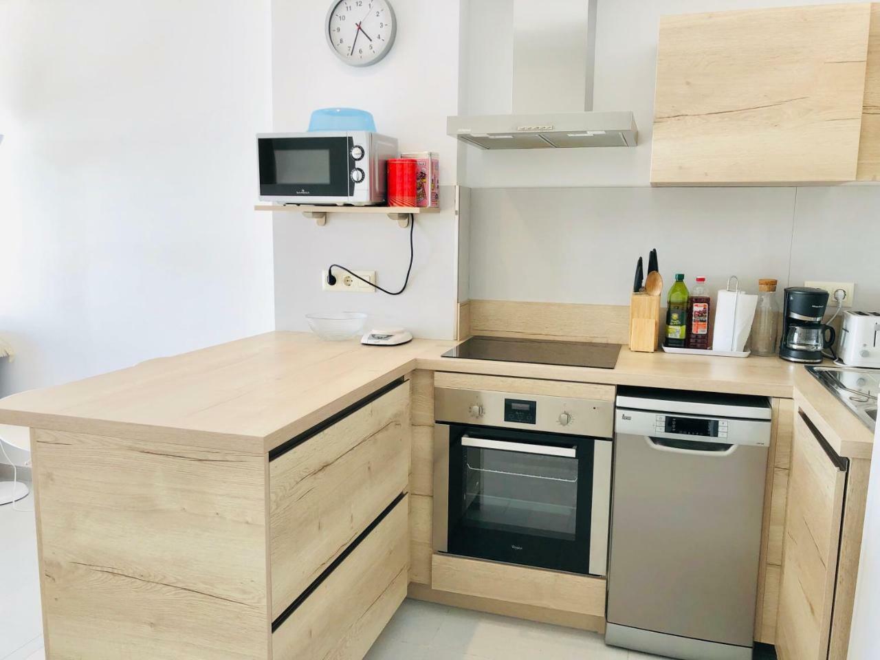 Roc Mar 3 3D - Apartamento Cerca Del Centro Y De La Playa - Terraza Con Vistas Al Mar Y Al Puerto Rosas Exteriör bild
